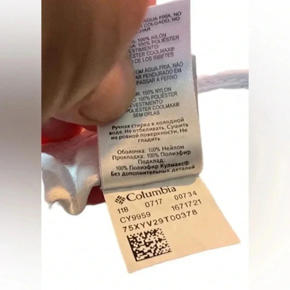 Columbia Bora Bora Junior lll Booney Hat Pink OS - Picture 7 of 9